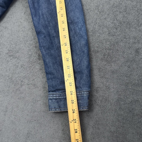 Dolce & Gabbana Sherpa Lined Denim Jean Jacket Size XL Made in Italy Early 2000s - Picture 12 of 15